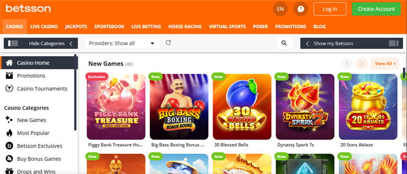 Betsson casino